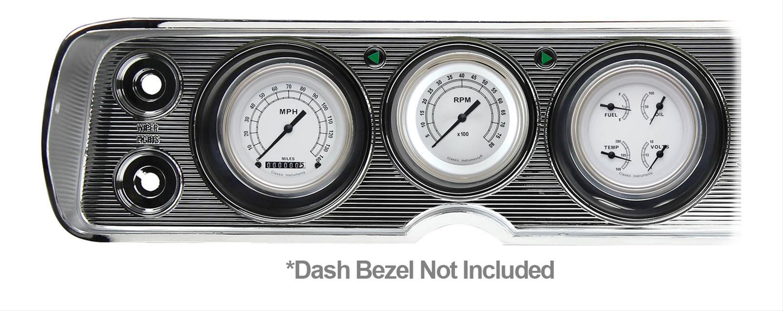 Classic Instruments 1964-65 Chevelle Package Gauge Sets CV64CW