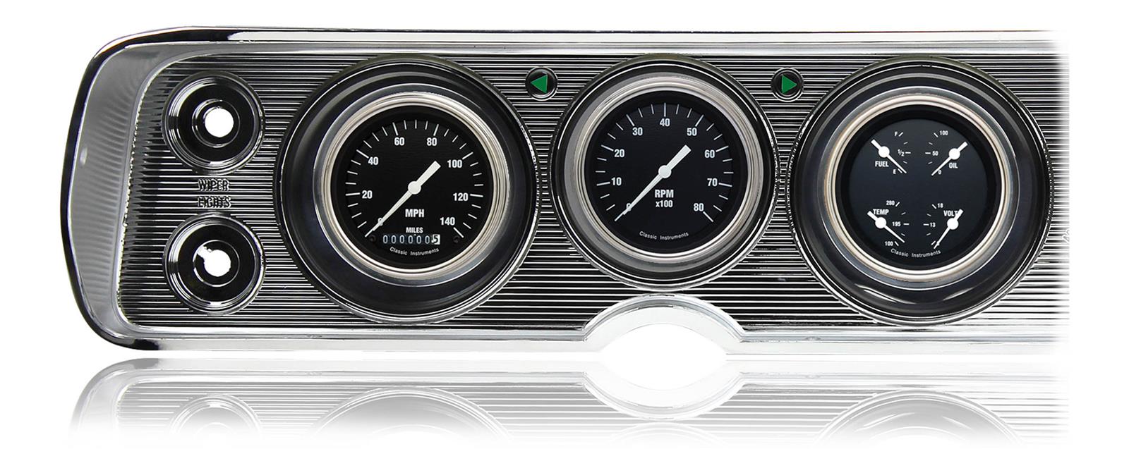 Classic Instruments Gauge Kits and Instrument Clusters CV64HR-LS