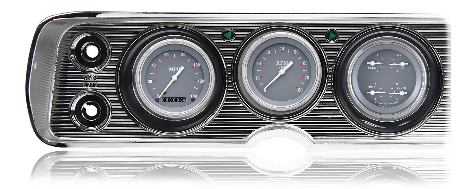Classic Instruments Gauge Kits and Instrument Clusters CV64SG-LS