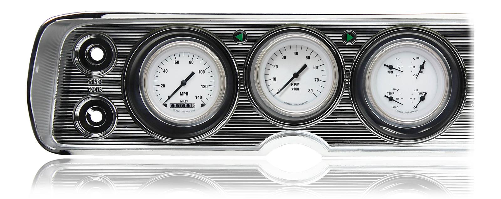 Classic Instruments 1964-65 Chevelle Package Gauge Sets CV64WH