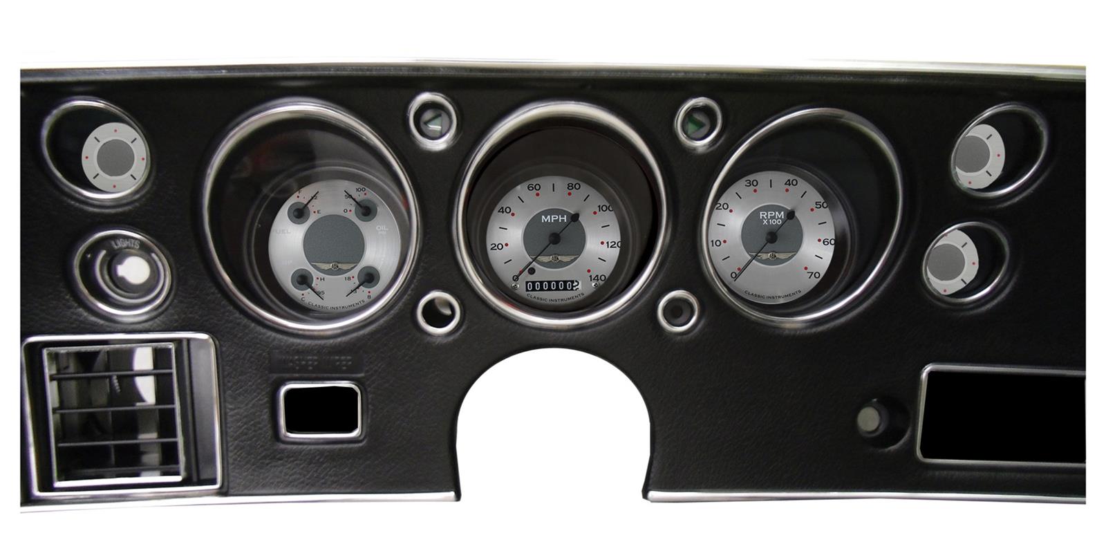 Classic Instruments Gauge Kits and Instrument Clusters CV70AW