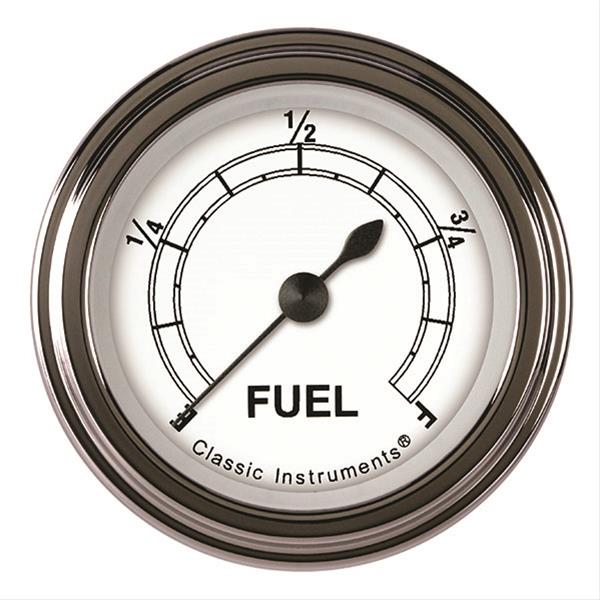 Classic Instruments Classic White Series Gauges CW109SLF