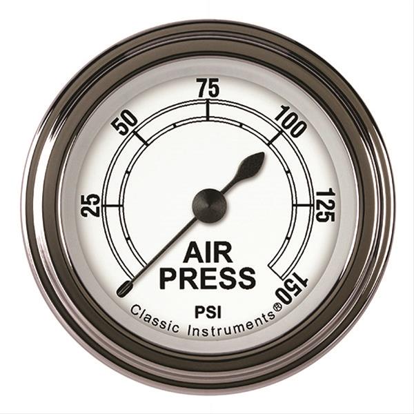 Classic Instruments Classic White Series Gauges CW118SLF