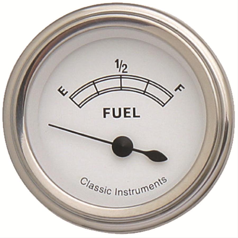 Classic Instruments Classic White Series Gauges CW11SLC