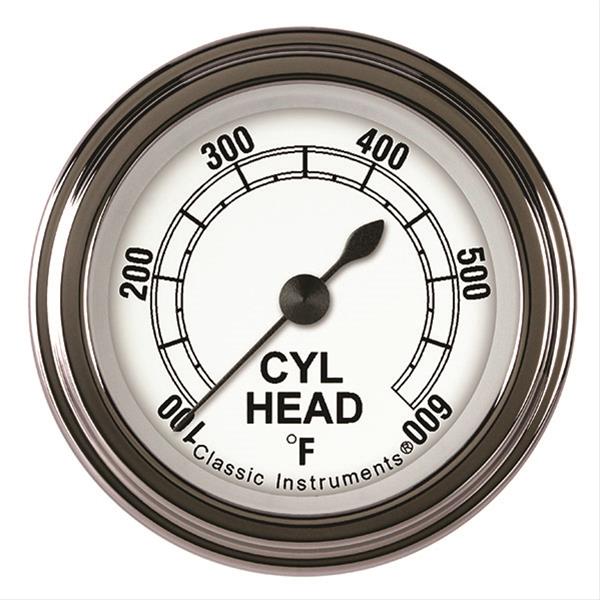 Classic Instruments Classic White Series Gauges CW197SLF