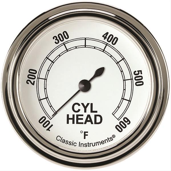 Classic Instruments Classic White Series Gauges CW397SLF
