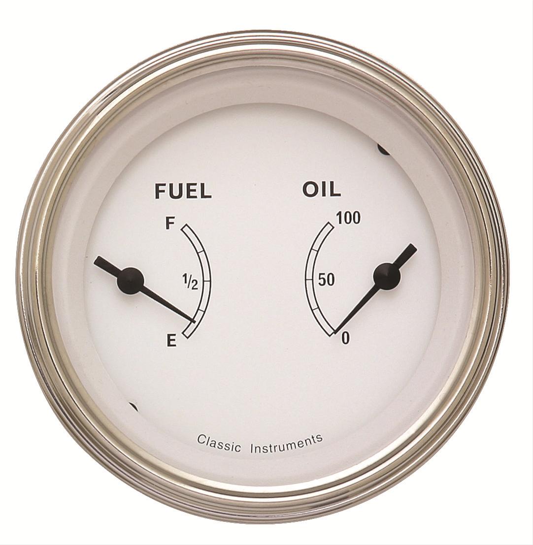 Classic Instruments Classic White Series Gauge Sets CW72SLC