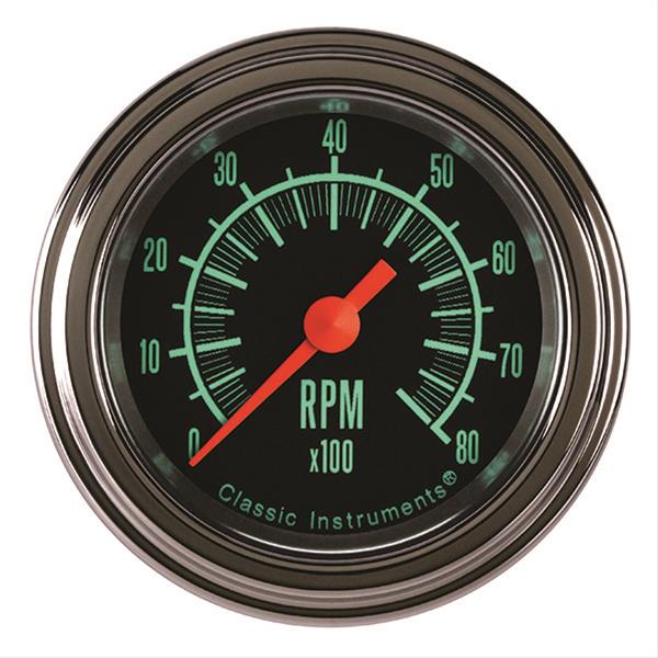 Classic Instruments G-Stock Series Tachometers GS183SLF