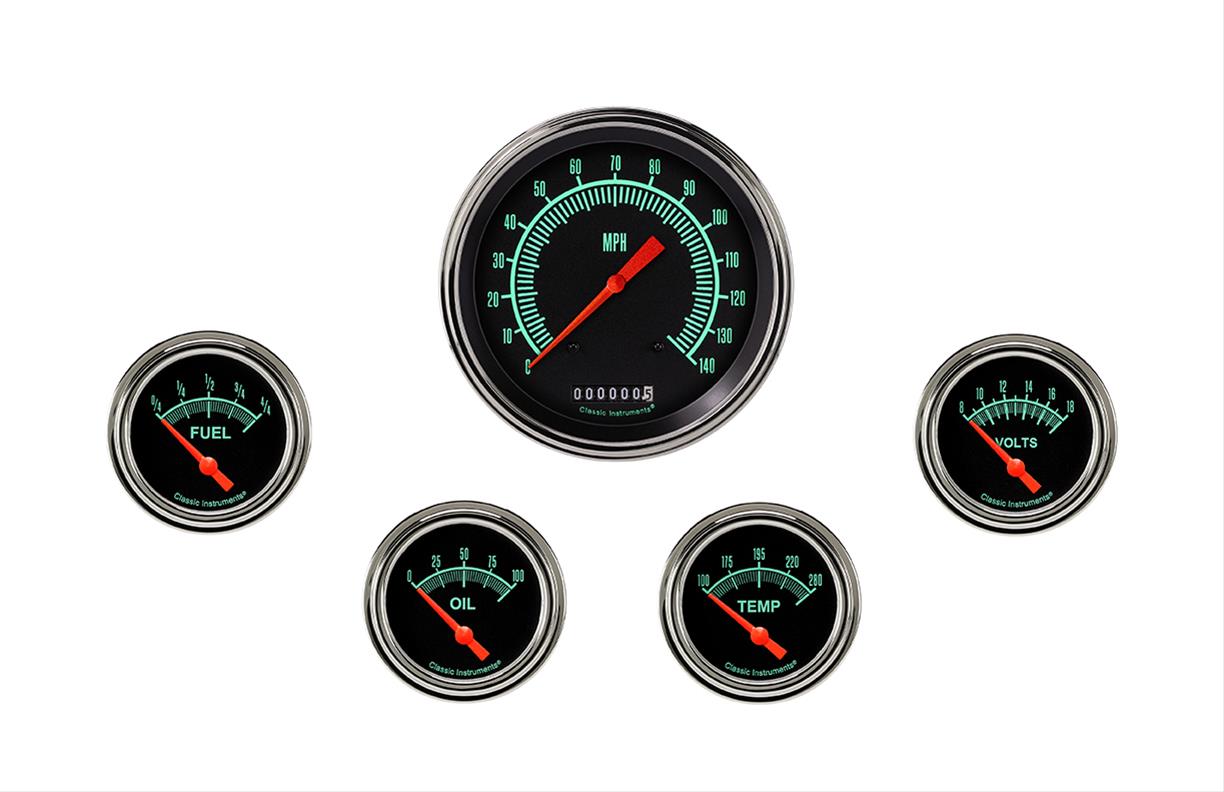 Classic Instruments G-Stock Series Gauge Sets GS254SLF