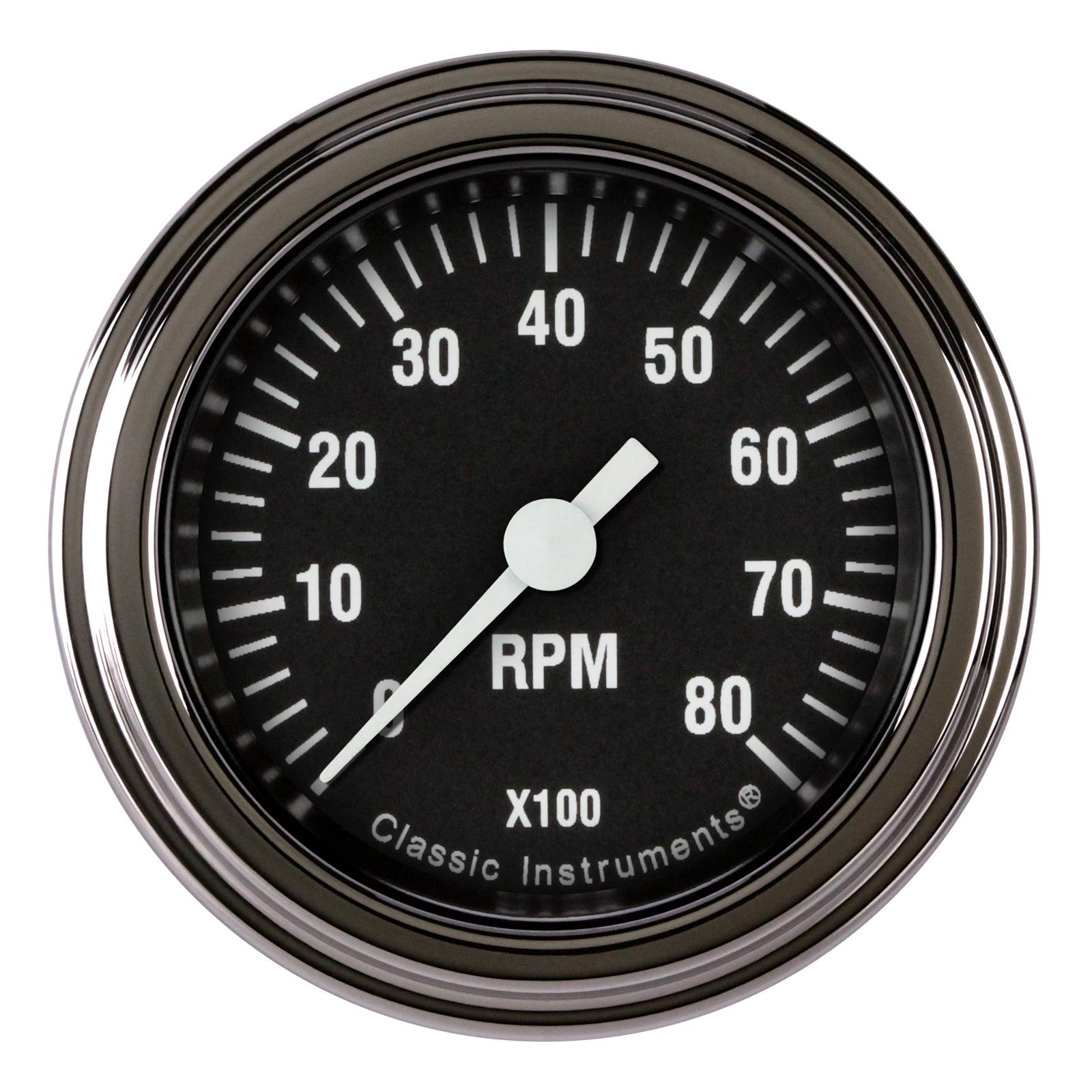Classic Instruments Hot Rod Series Tachometers HR183SLF