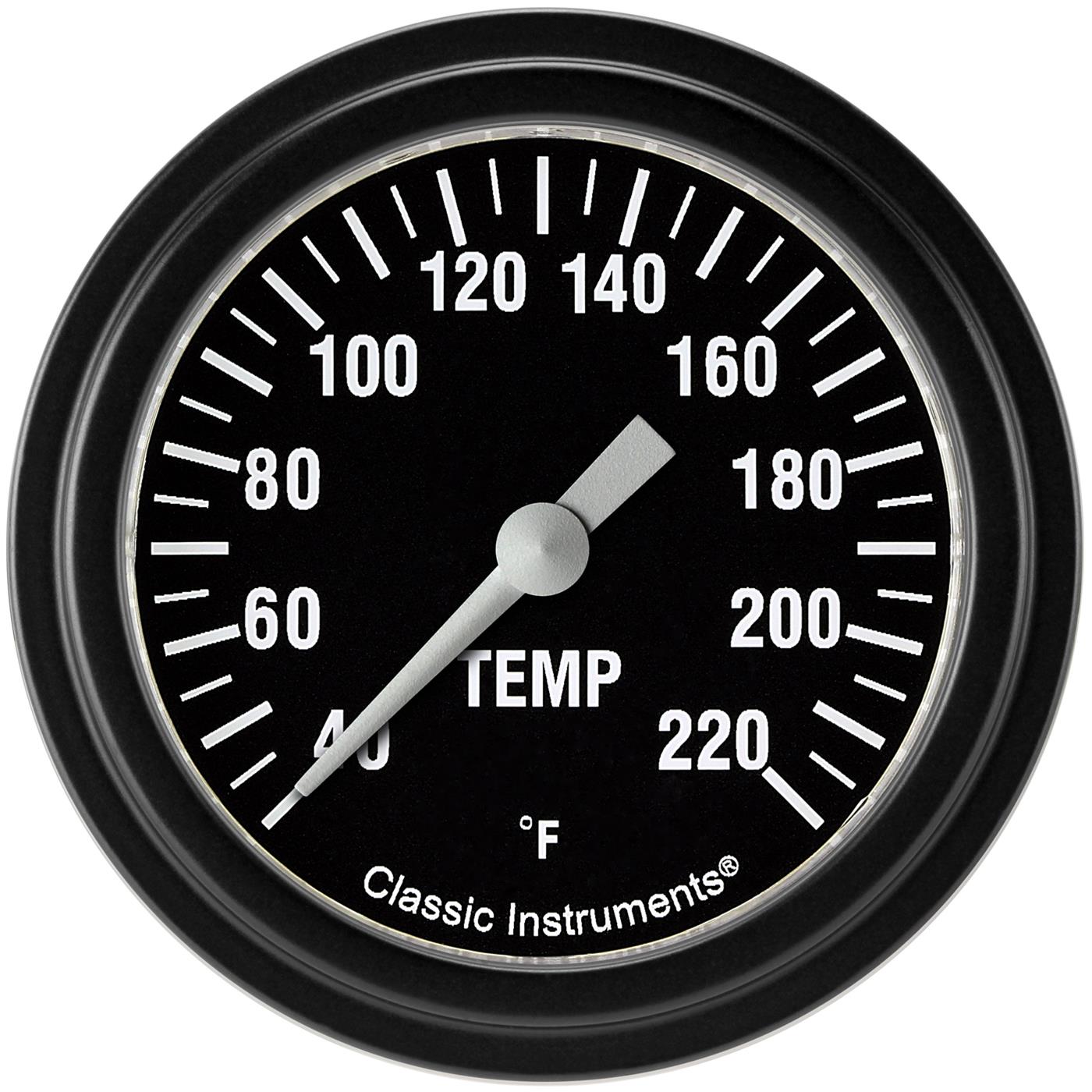 Classic Instruments Hot Rod Series Gauges HR329BLF