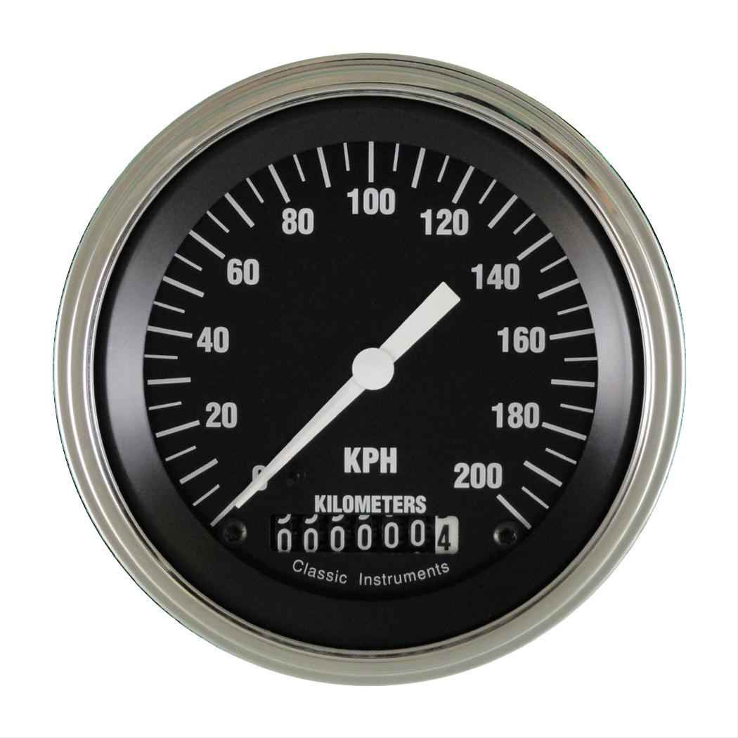 Classic Instruments Hot Rod Series Speedometers HR59SLC