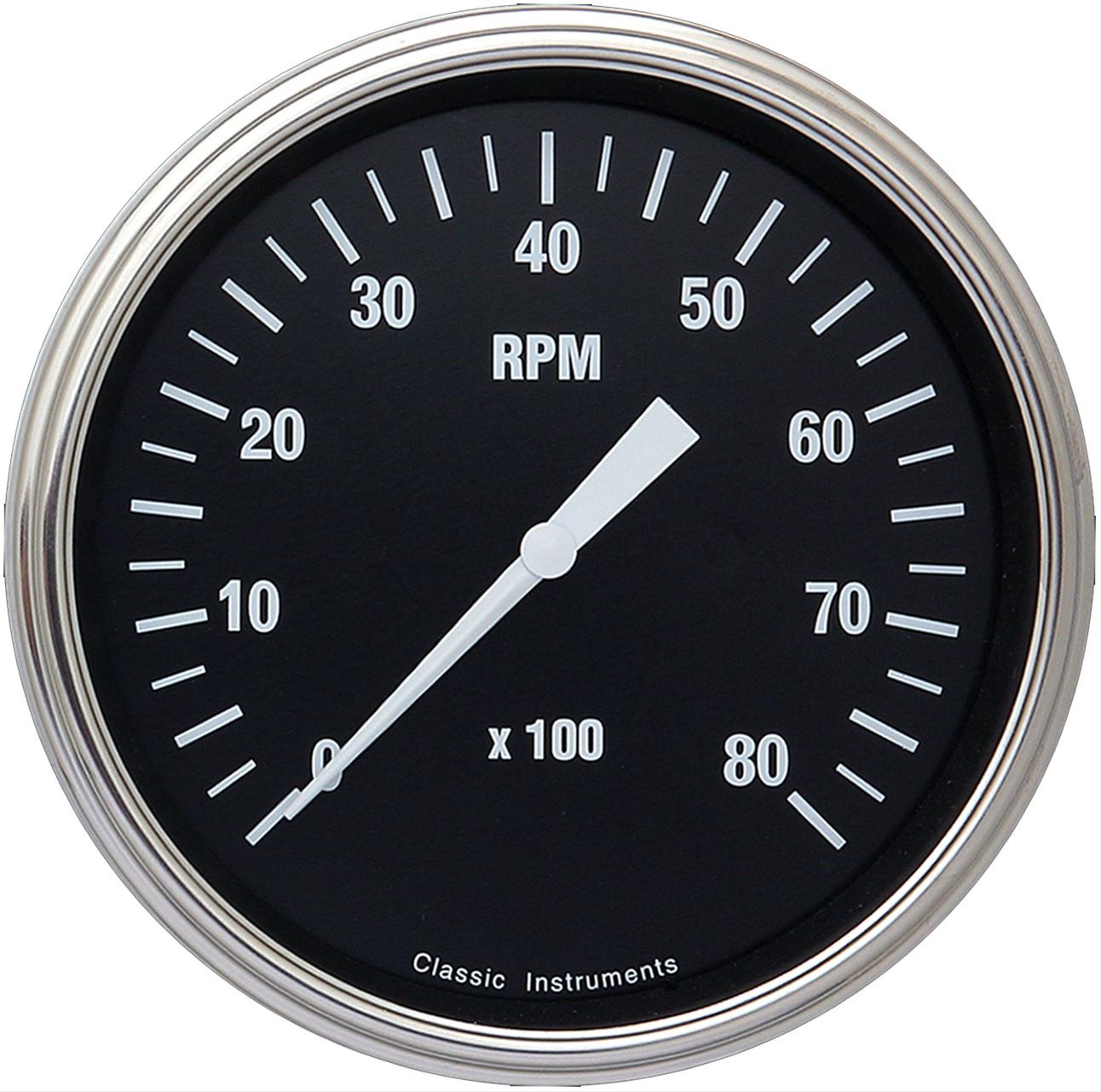 Classic Instruments Hot Rod Series Tachometers HR71SLC