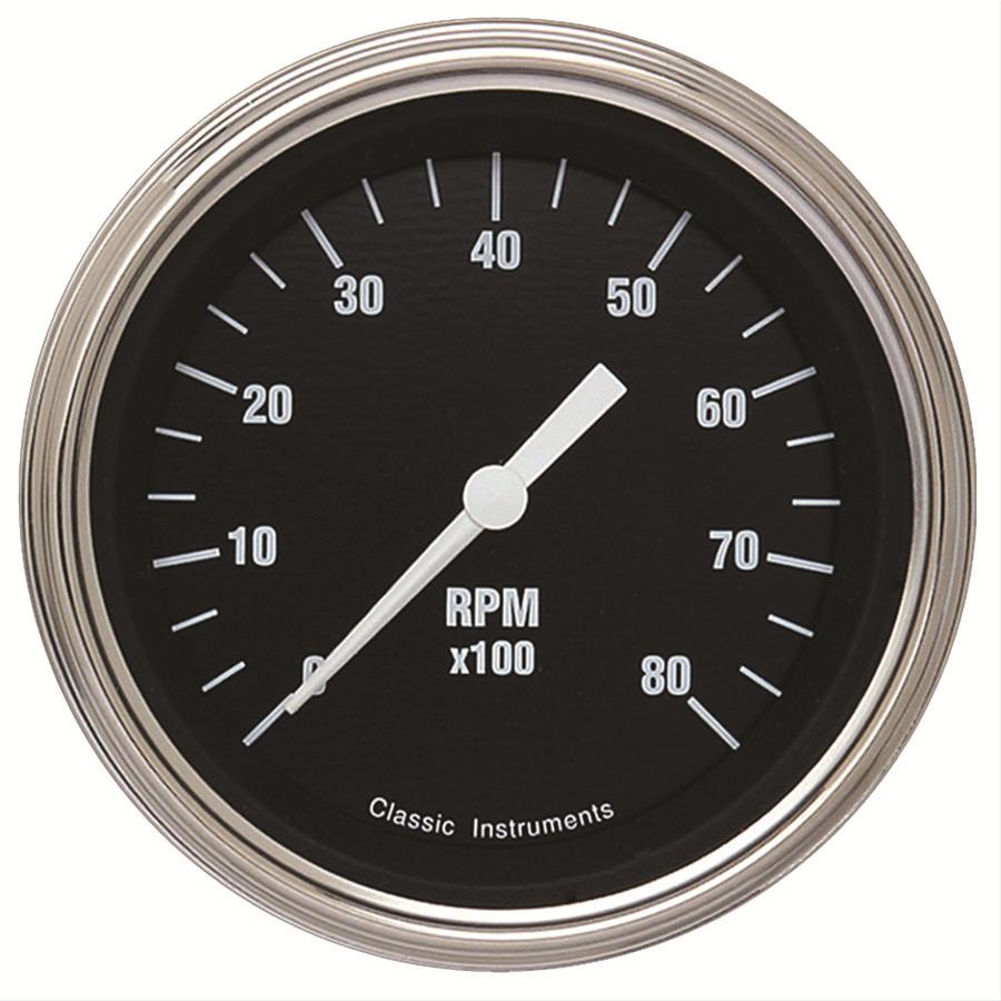 Classic Instruments Hot Rod Series Tachometers HR80SLF