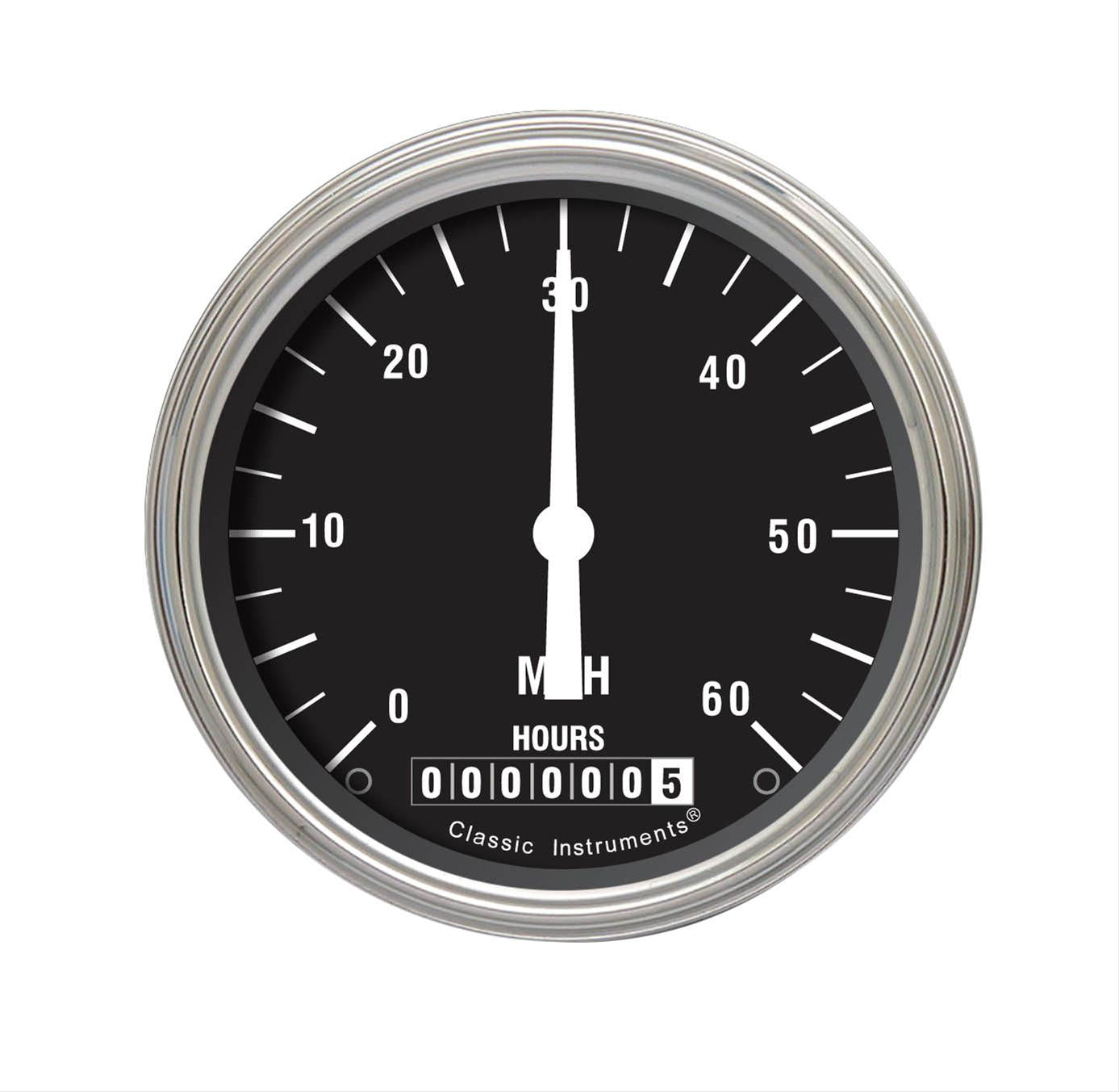 Classic Instruments Hot Rod Series Speedometers LSHR