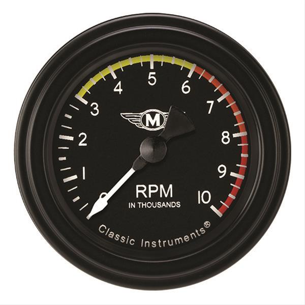 Classic Instruments Moal Bomber Series Tachometers MA183BLF