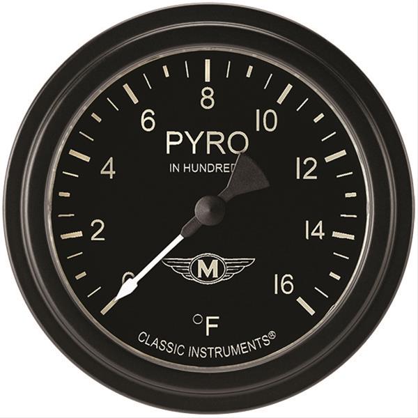 Classic Instruments Moal Bomber Series Gauges MA398BLF