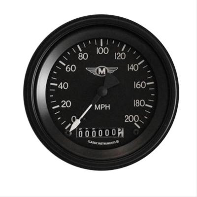 Classic Instruments Moal Bomber Series Speedometers MA57BLF