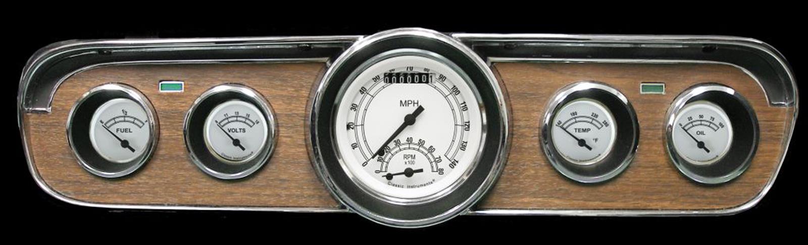 Classic Instruments 1965-66 Mustang Package Gauge Sets MU65CW35