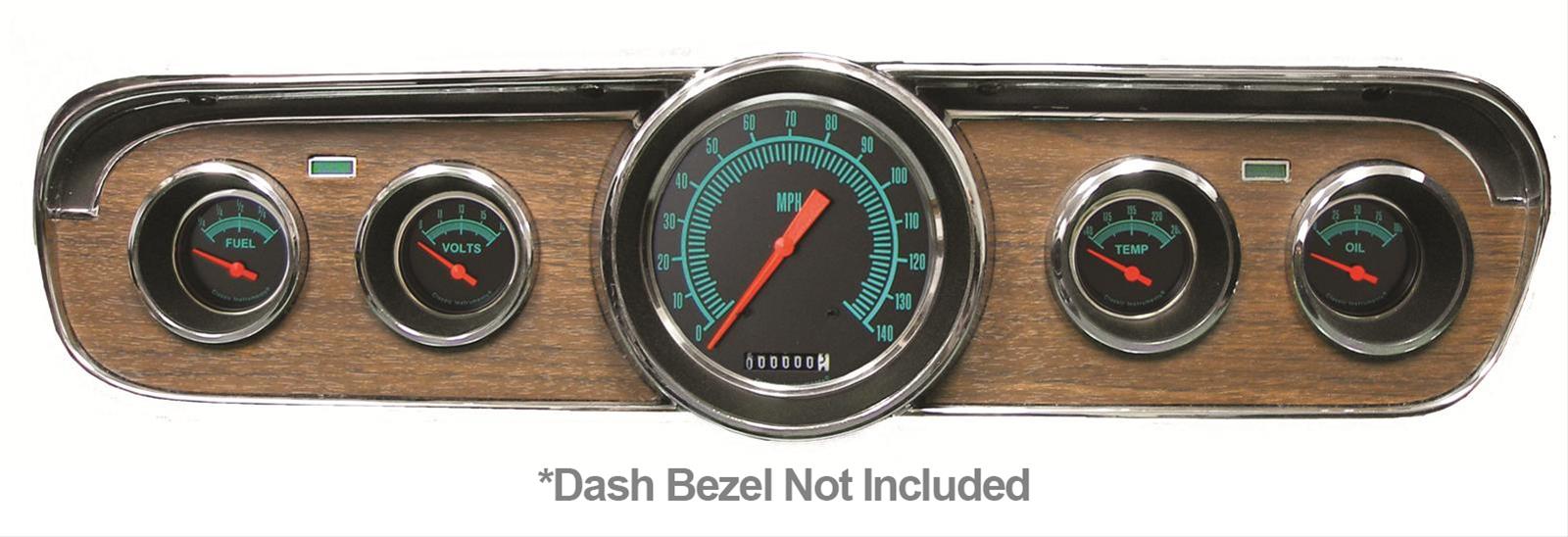 Classic Instruments 1965-66 Mustang Package Gauge Sets MU65GS00