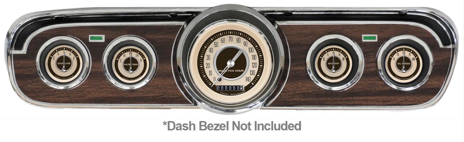 Classic Instruments 1965-66 Mustang Package Gauge Sets MU65NT00