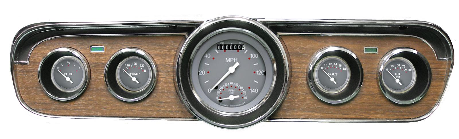 Classic Instruments 1965-66 Mustang Package Gauge Sets MU65SG35