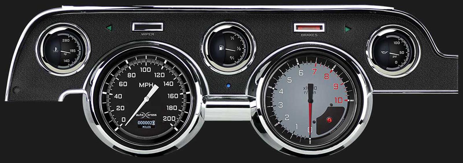 Classic Instruments Gauge Kits and Instrument Clusters MU67DAXG