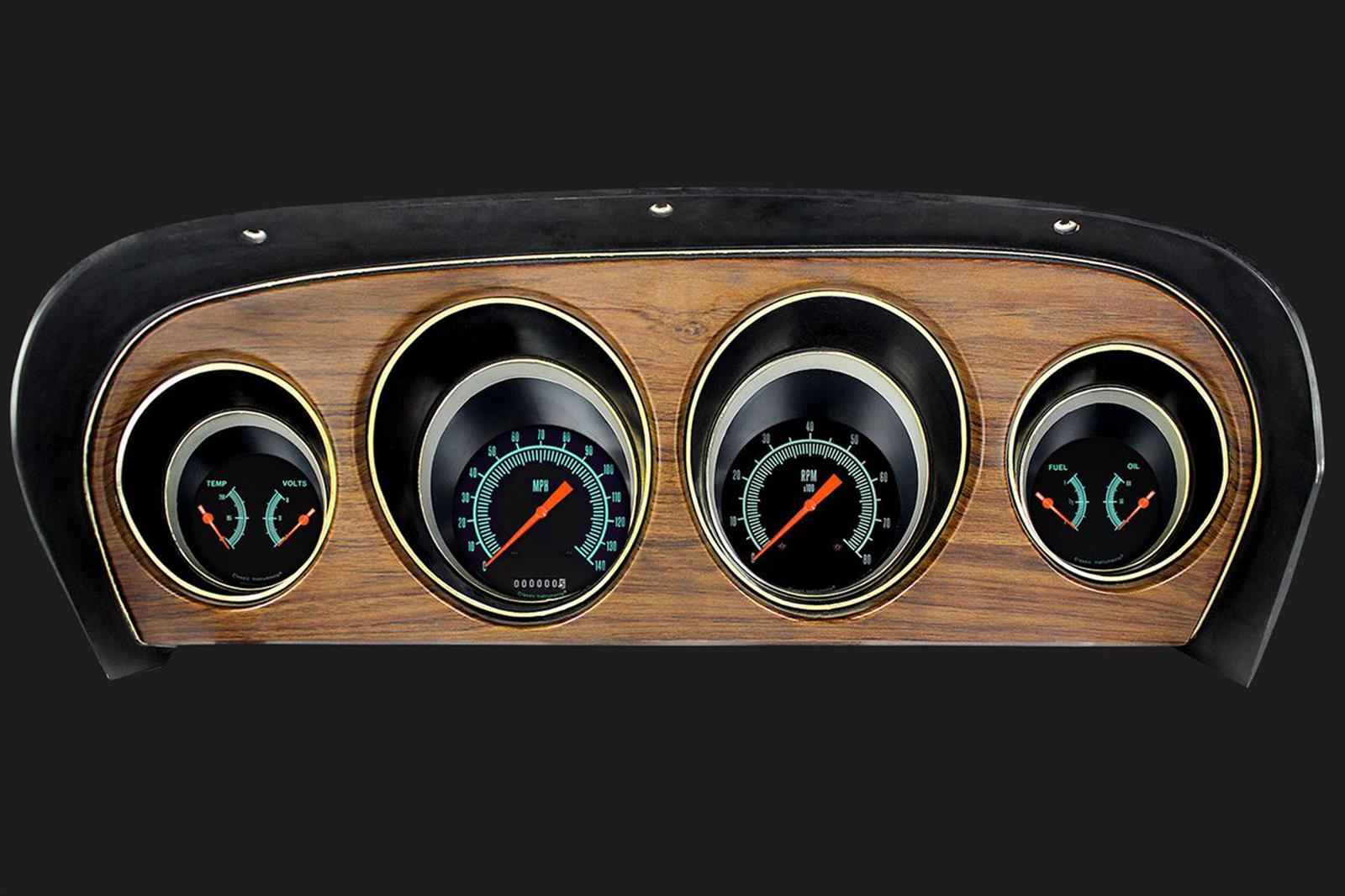 Classic Instruments 1969-70 Mustang Package Gauge Sets MU69GS