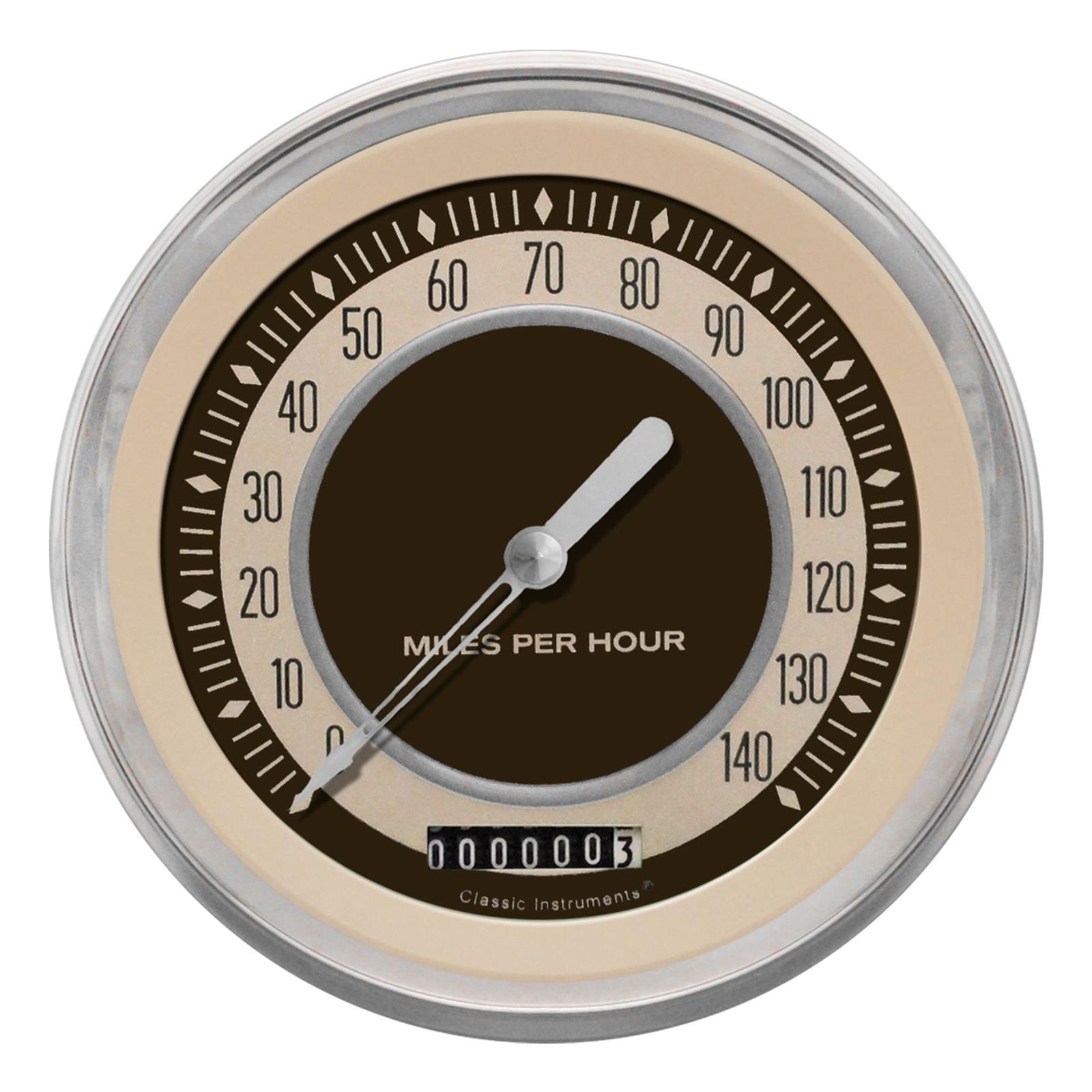 Classic Instruments Nostalgia VT Series Speedometers NT56SLF