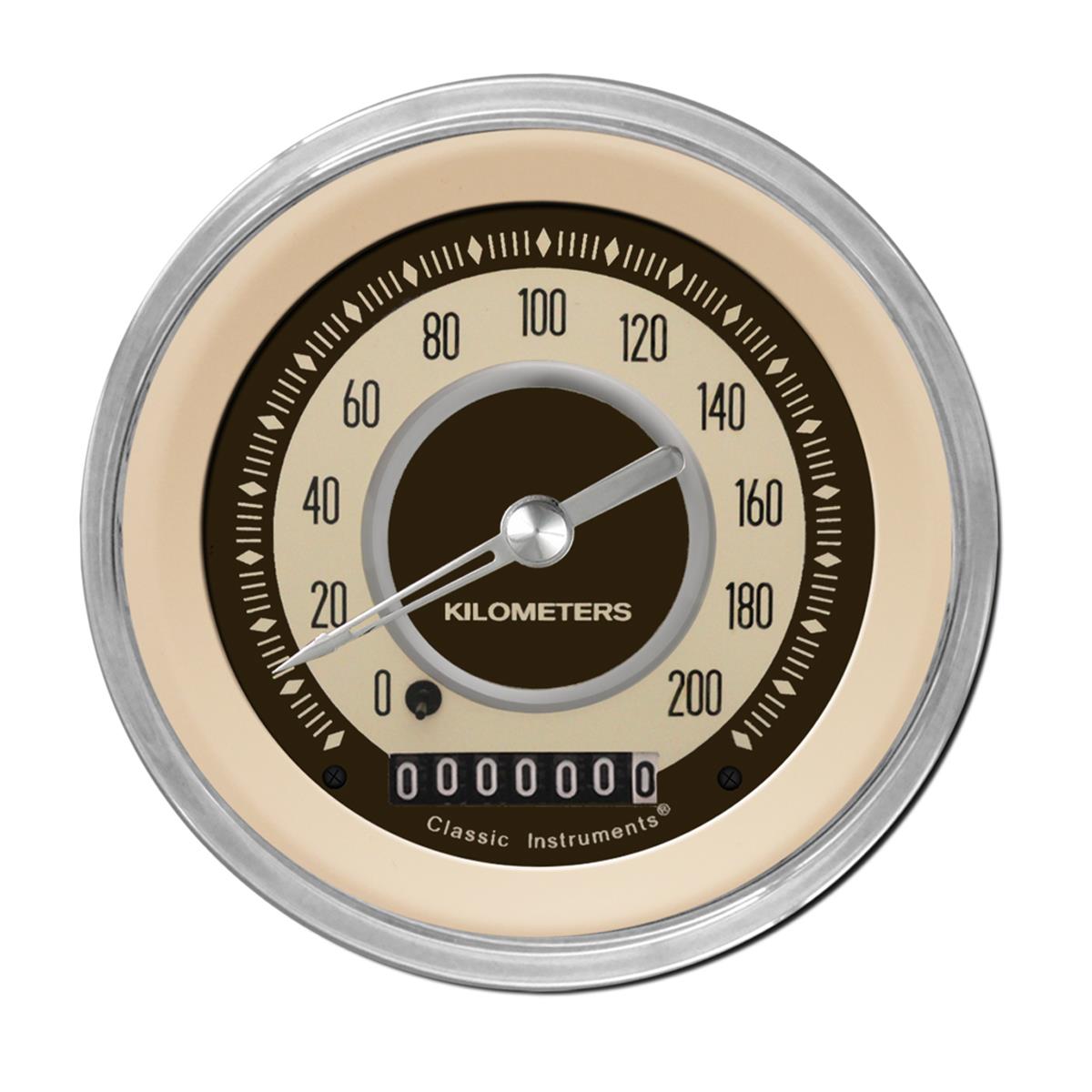 Classic Instruments Nostalgia VT Series Speedometers NT59SHC