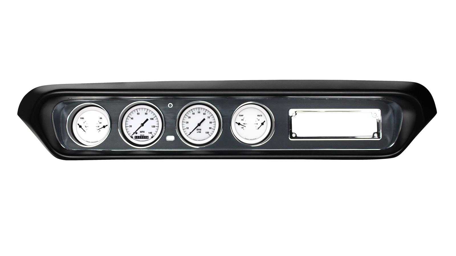 Classic Instruments Gauge Kits and Instrument Clusters PC64WH05-LS