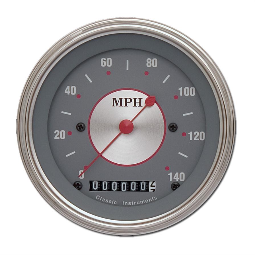 Classic Instruments Silver Series Speedometers SS55SLC