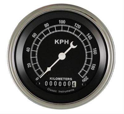 Classic Instruments Traditional Series Speedometers TR59SLC