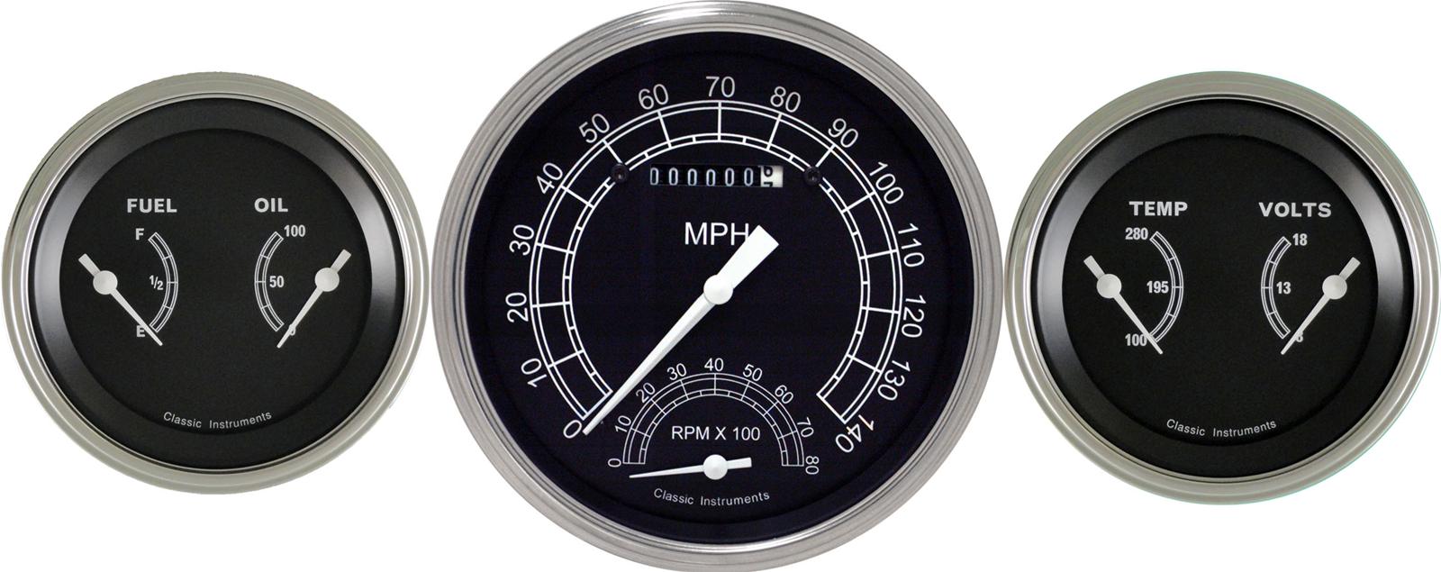 Classic Instruments Traditional Series Gauge Sets TR61SLC