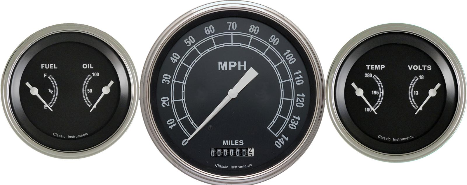 Classic Instruments Traditional Series Gauge Sets TR64SLC