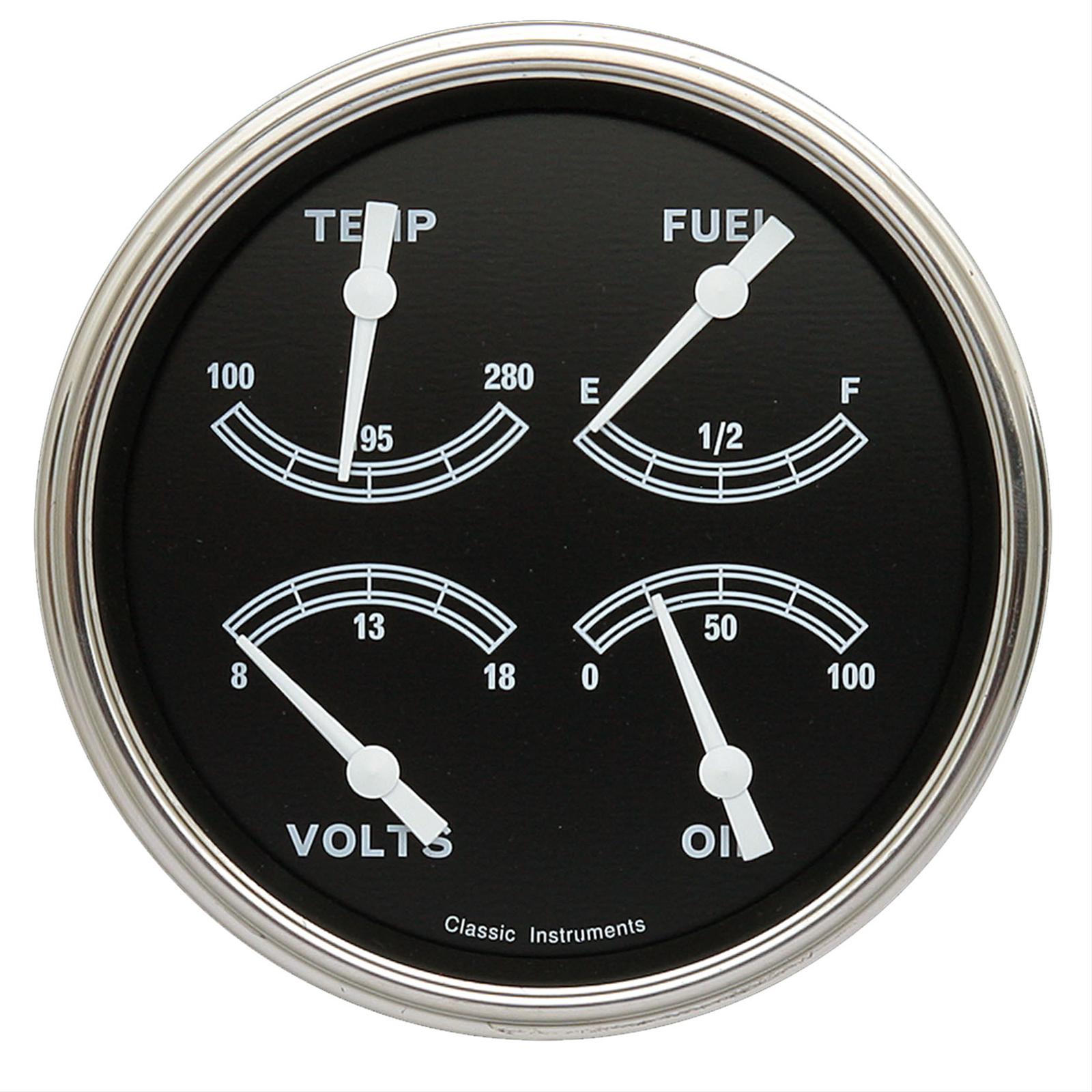 Classic Instruments Traditional Series Gauge Sets TR73SLC