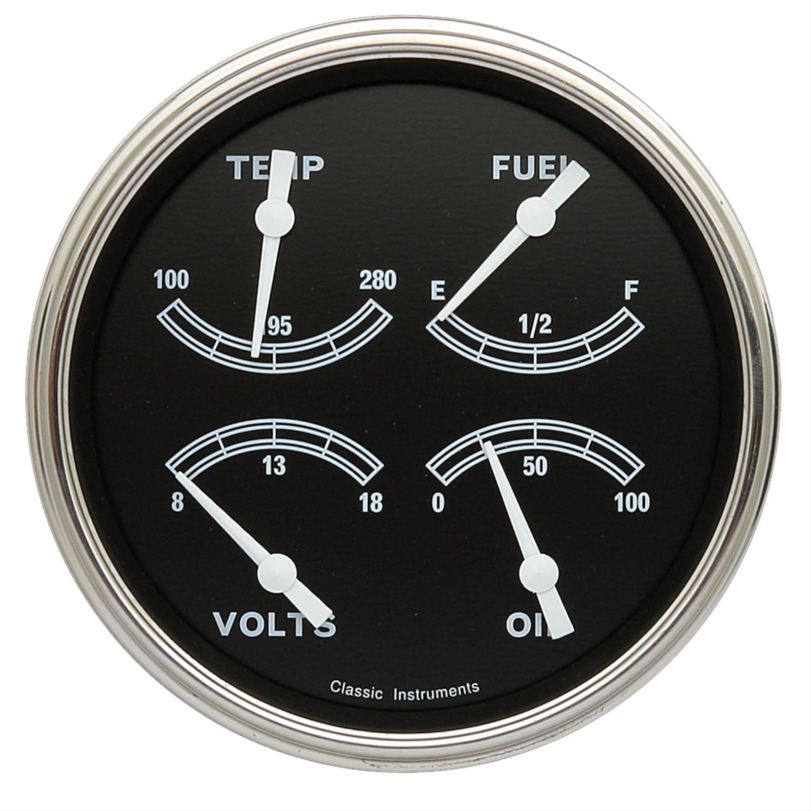 Classic Instruments Traditional Series Gauge Sets TR75SLC