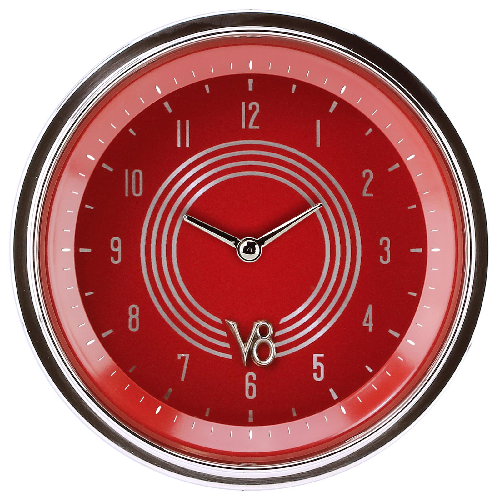 Classic Instruments V8 Red Steelie Series Gauges V8RS93SHC