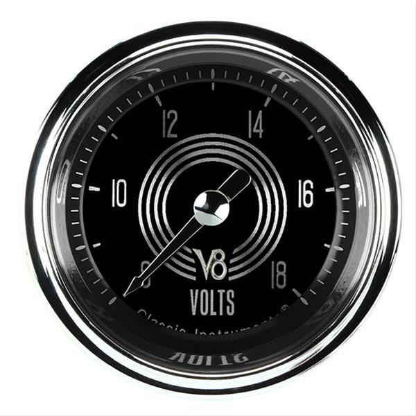 Classic Instruments V8 Speedster Series Gauges V8SR130SHC