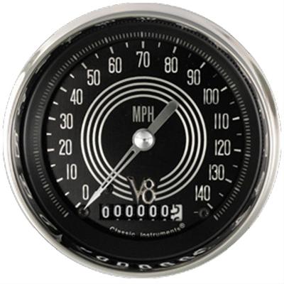 Classic Instruments V8 Speedster Series Speedometers V8SR55SHC