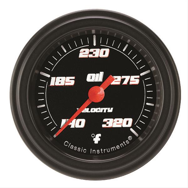 Classic Instruments Velocity Series Gauges VS128BBLF