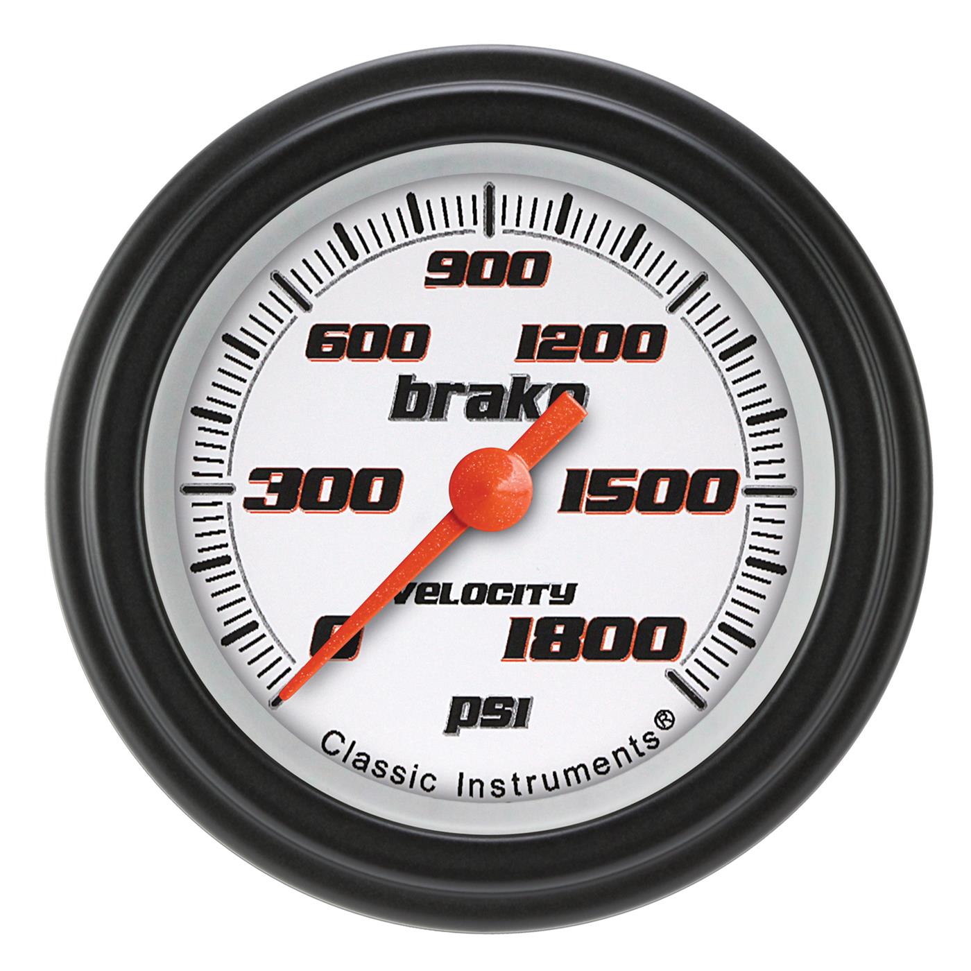 Classic Instruments Velocity Series Gauges VS167WBLF