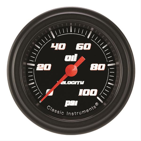 Classic Instruments Velocity Series Gauges VS181BBLF
