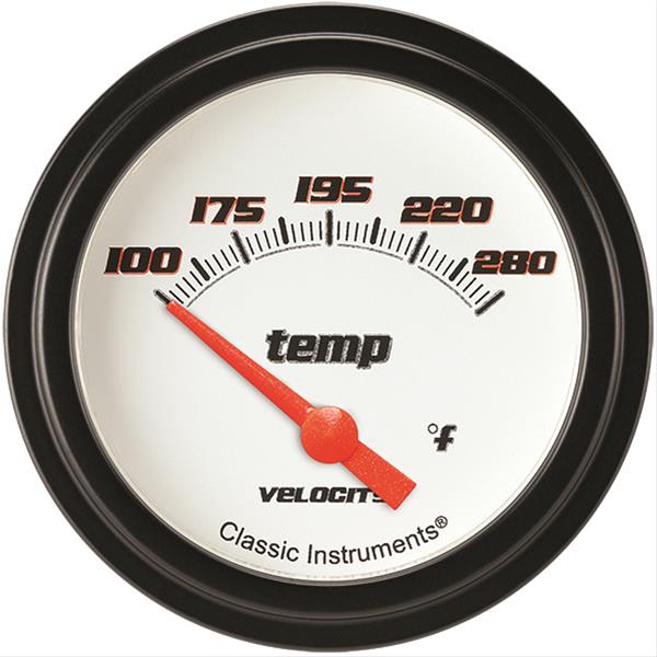 Classic Instruments Velocity Series Gauges VS226WBLF-02
