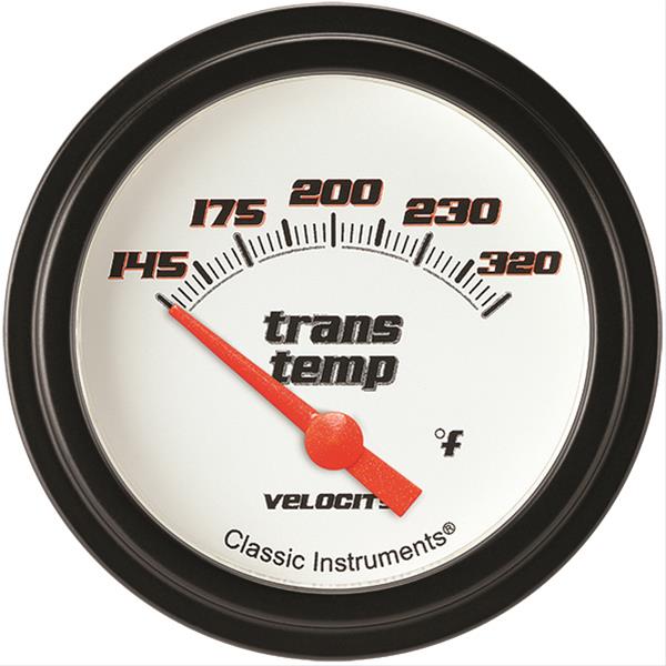 Classic Instruments Velocity Series Gauges VS227WBLF