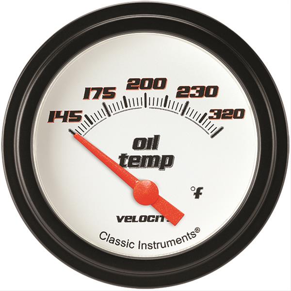 Classic Instruments Velocity Series Gauges VS228WBLF