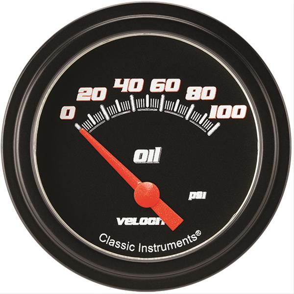 Classic Instruments Velocity Series Gauges VS281BBLF