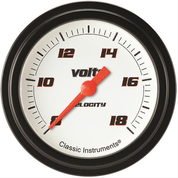 Classic Instruments Velocity Series Gauges VS330WBLF