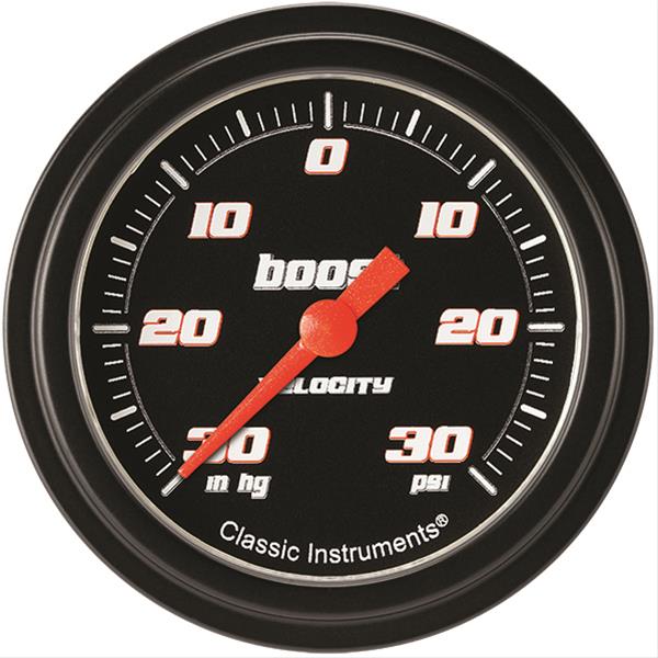 Classic Instruments Velocity Series Gauges VS341BBLF