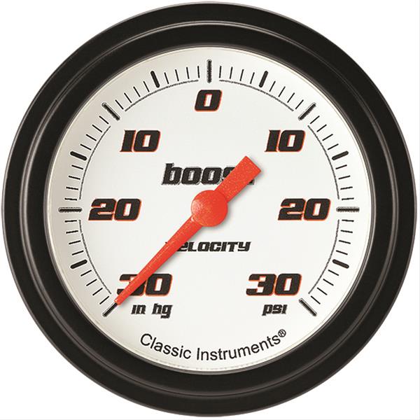 Classic Instruments Velocity Series Gauges VS341WBLF